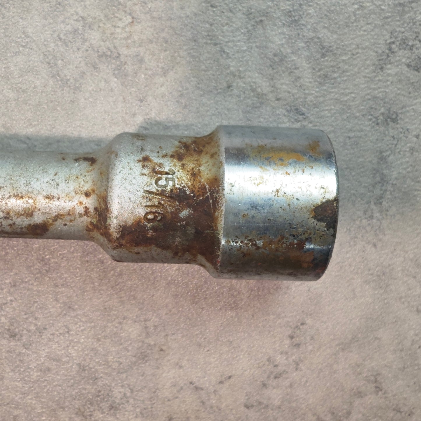 Hazet 720 Radkreuz LKW Werkzeug Chrom Vanadium Vintage Werkzeug Kreuzschlüssel groß schwer Werkstatt Garage Oldtimer