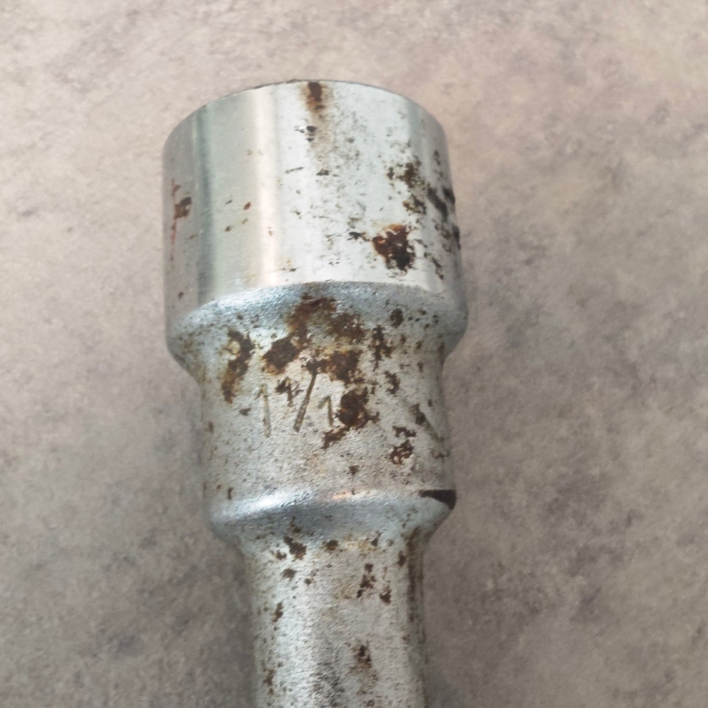 Hazet 720 Radkreuz LKW Werkzeug Chrom Vanadium Vintage Werkzeug Kreuzschlüssel groß schwer Werkstatt Garage Oldtimer