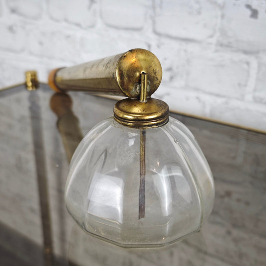 Pulvérisateur en laiton antique pour plantes, jardin, pot en verre, lutte antiparasitaire, pulvérisateur de protection des plantes, pulvérisateur de jardin, plantes d'intérieur