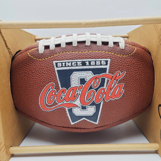 Football américain 1998 Tout Coca-Cola vintage ballon de collection marchandise de collection sport bar décoration homme cadeau