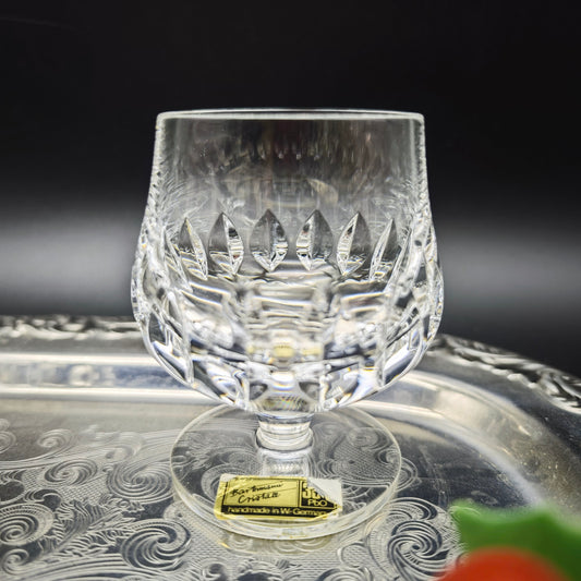 3x Cognac Glass Schwenker Barthmann Cristall Star Drinking Glass Hand Cut Crystal Glass Lead Crystal Wedding Dinner