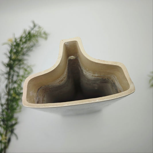 Humidifier for radiators ceramic plant motif white heating room climate goat's beard Aruncus