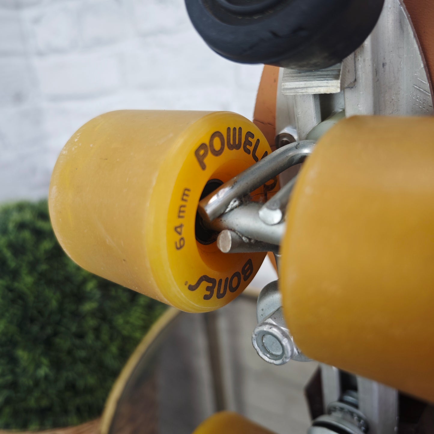 Rollschuhe Leder Canada Powell Bones 64 mm EU 43 Quad Skates Vintage Rar