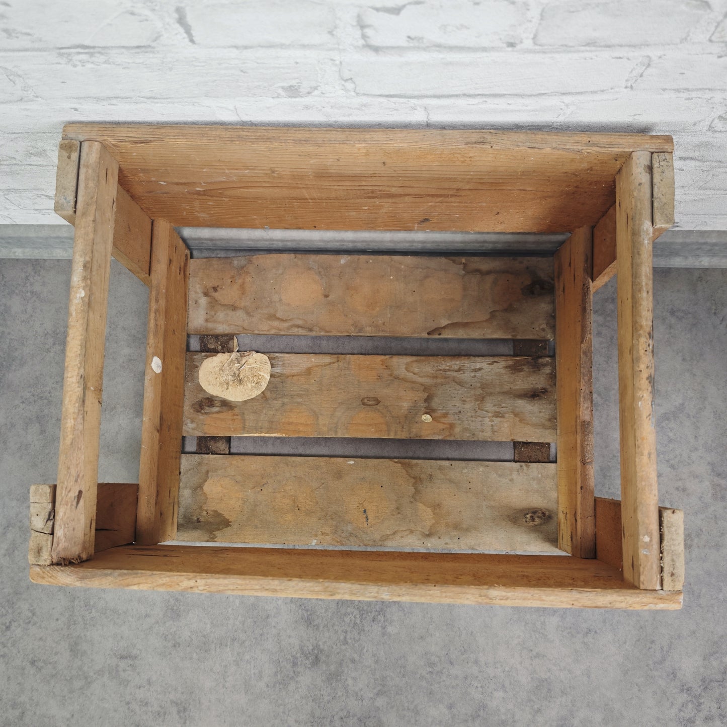 Schwartz Storchen Speyer a. Rh Bierkiste mit Logo Bierkasten Holz Vintage