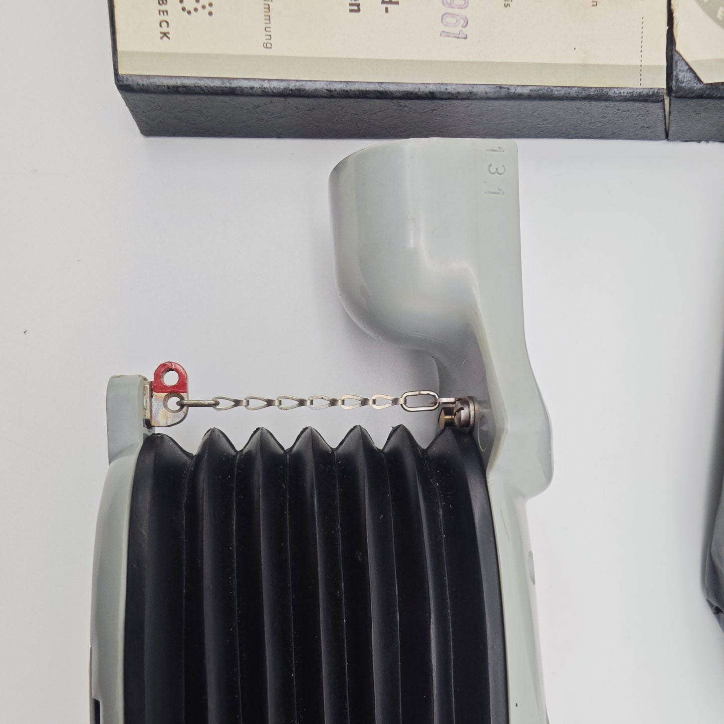 Dräger Gasmessgerät Mod 31 Das Detektor Handpumpe CO Röhrchen vintage 1960er