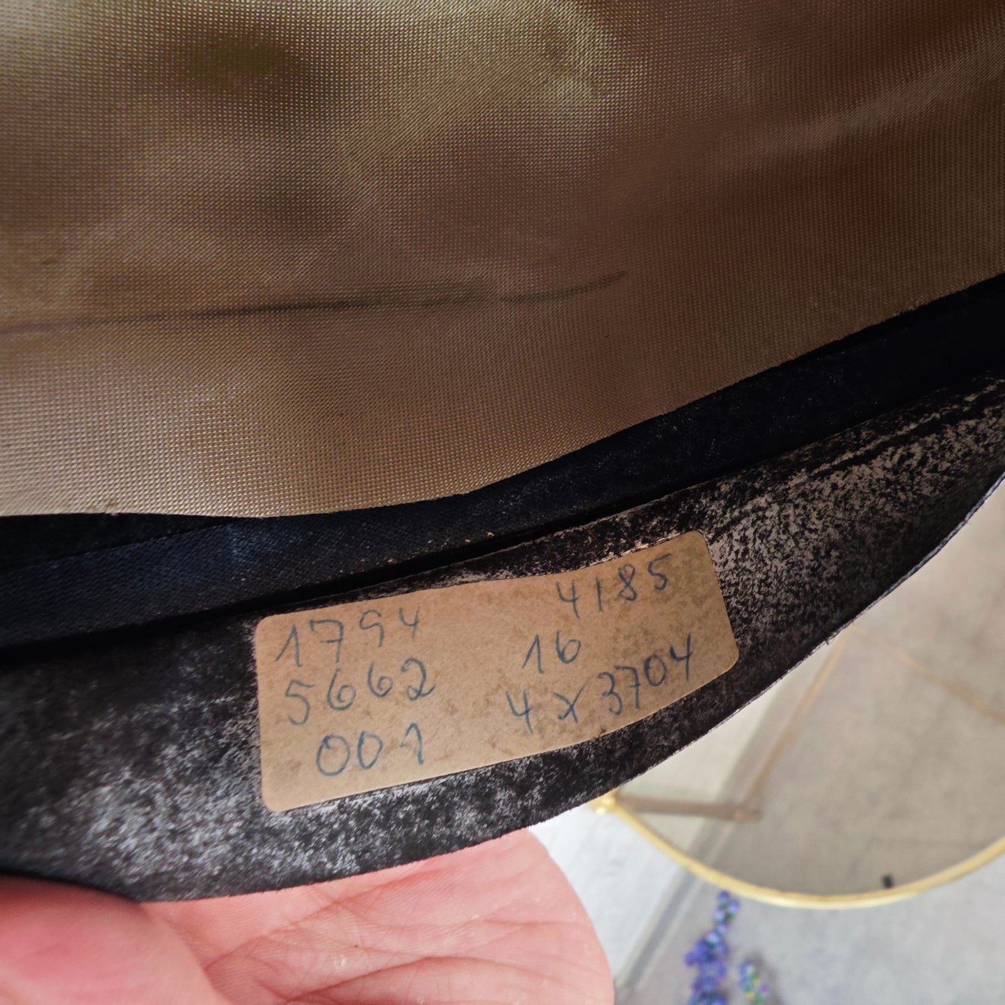 Trachtenhut schwarz Velour Rockel Sroka Lampertheim Hut Filz Jagdhut mit Kordel