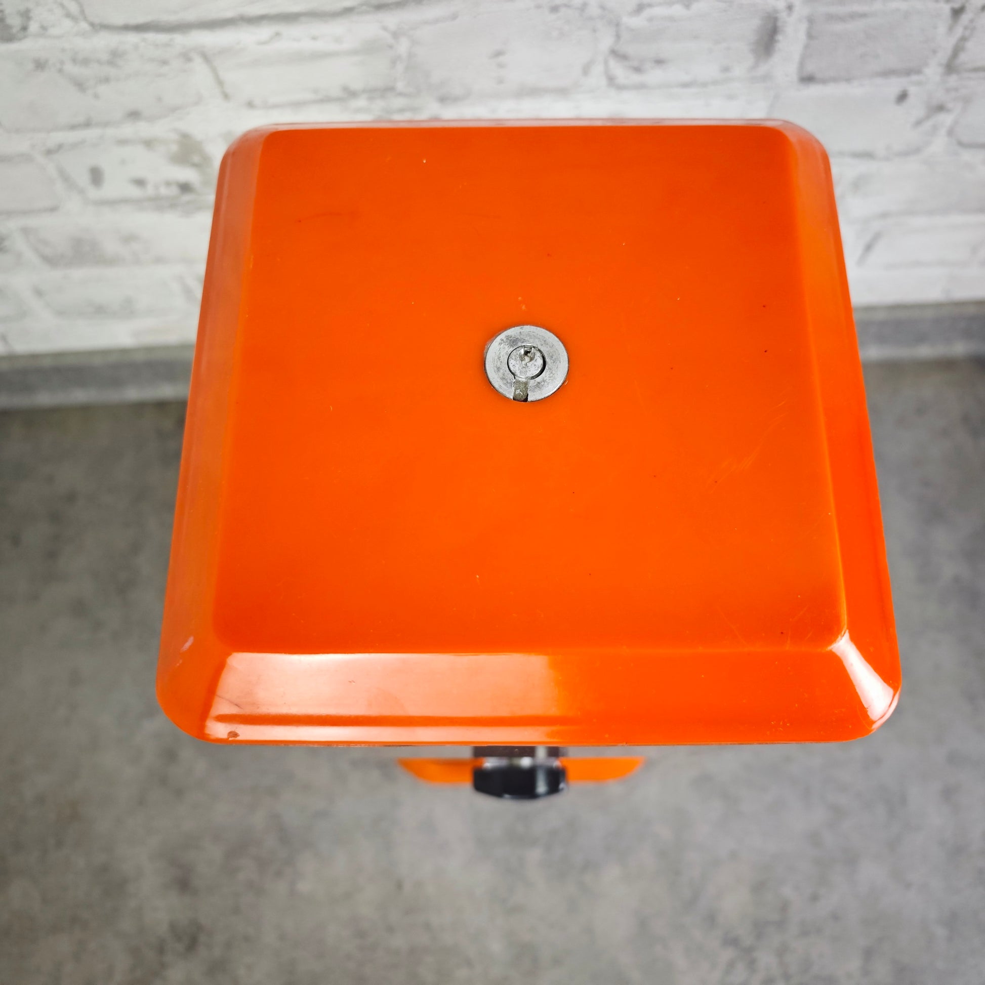 Pistazienautomat orange 70er Jahre vintage Kaugummiautomat Nussautomat Retro Deko Kultobjekt