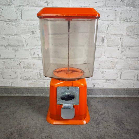 Pistazienautomat orange 70er Jahre vintage Kaugummiautomat Nussautomat Retro Deko Kultobjekt