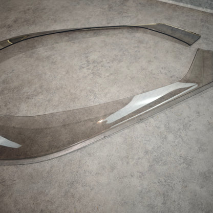 Opel Kadett B Windabweiser Set vorn Plexiglas 1960er Autozubehör Oldtimer Zubehör transparent