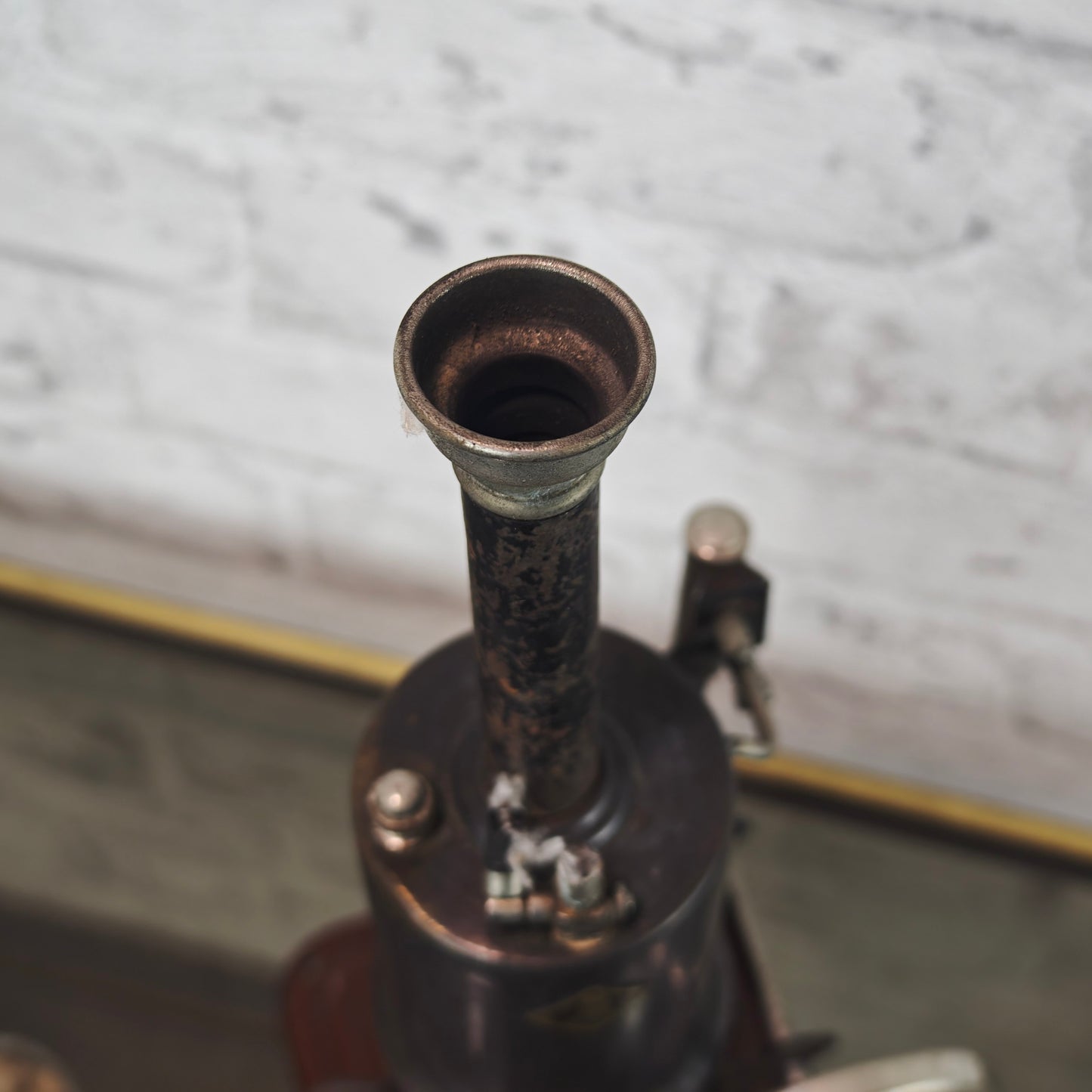 Märklin Dampfmaschine 5½ vertikal 1930er Jahre Württemberg Blech Schwungrad Dampfspielzeug antik Sammlerstück