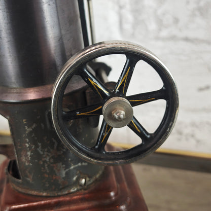 Märklin Dampfmaschine 5½ vertikal 1930er Jahre Württemberg Blech Schwungrad Dampfspielzeug antik Sammlerstück