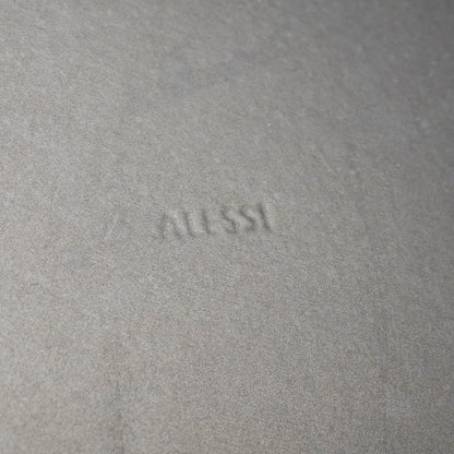 Alessi Girotondo Obstschale King Kong schwarz perforiert Edelstahl 21cm Vintage Design