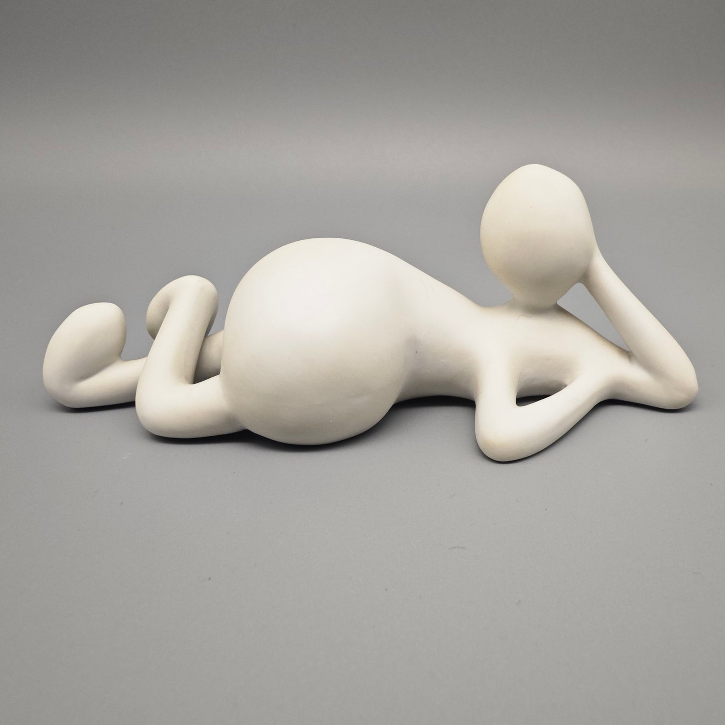 Royal Copenhagen Musica Dreamy Note Figur weiß Biscuit Porzellan Monica Ritterband moderne Deko Skulptur