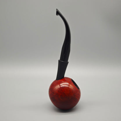 Chacom Art Pfeife Standpfeife Bruyère 16 cm handgeformter Kopf briar pipe vintage