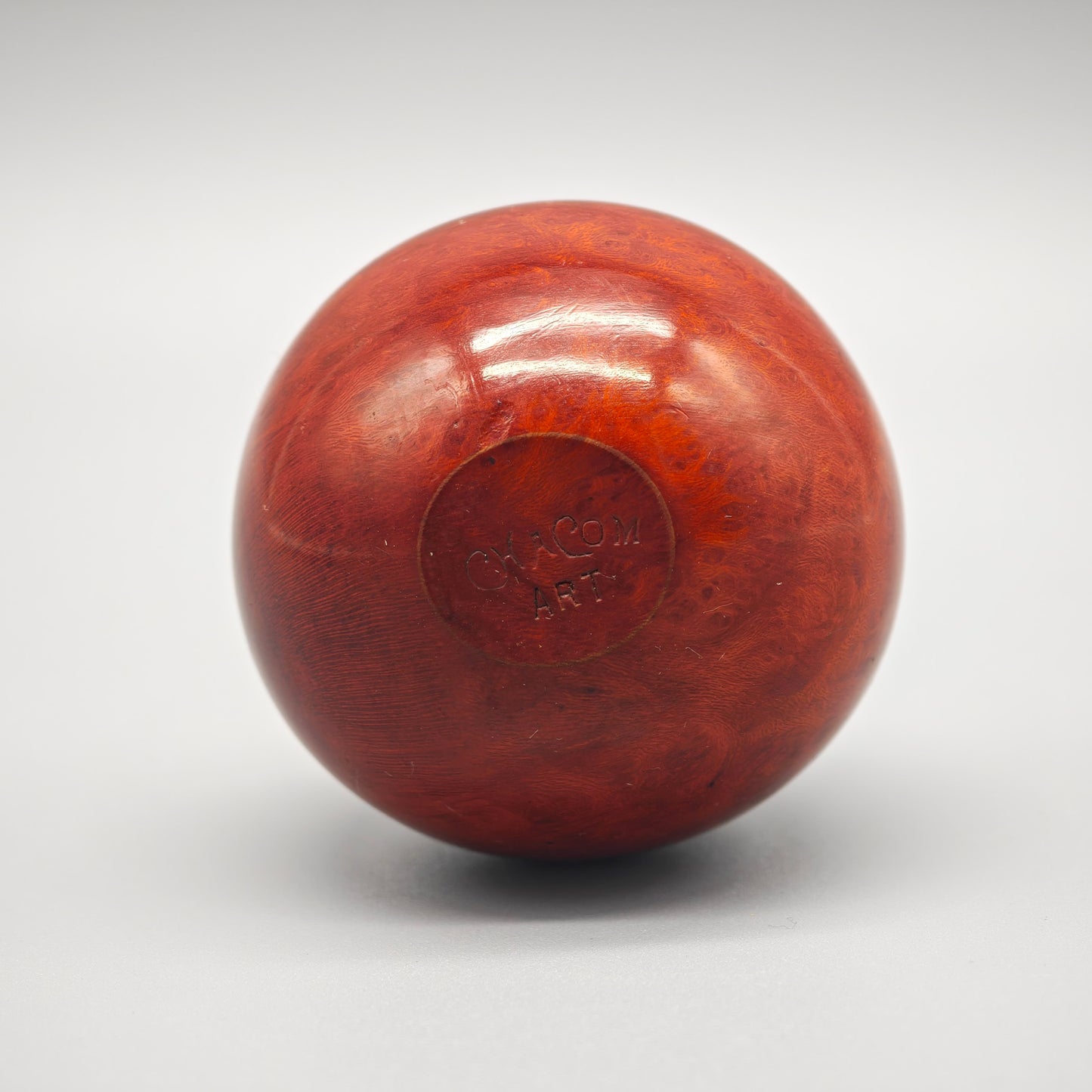 Chacom Art Pfeife Standpfeife Bruyère 16 cm handgeformter Kopf briar pipe vintage