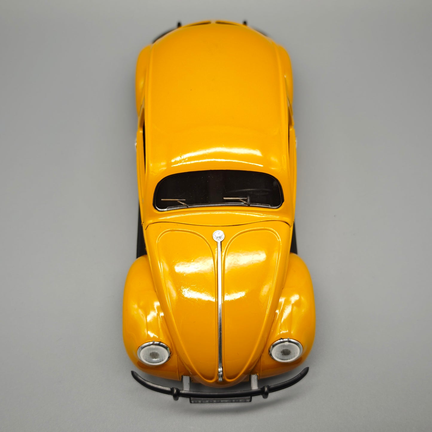 Solido VW Käfer Brezel Deutsche Bundespost gelb 1:17 Modellauto Metall Kunststoff vintage