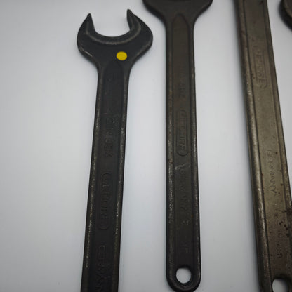 Gedore Maulschlüssel Set DIN 894 30–50 mm Stahl 5 Stück Industrie Werkzeug