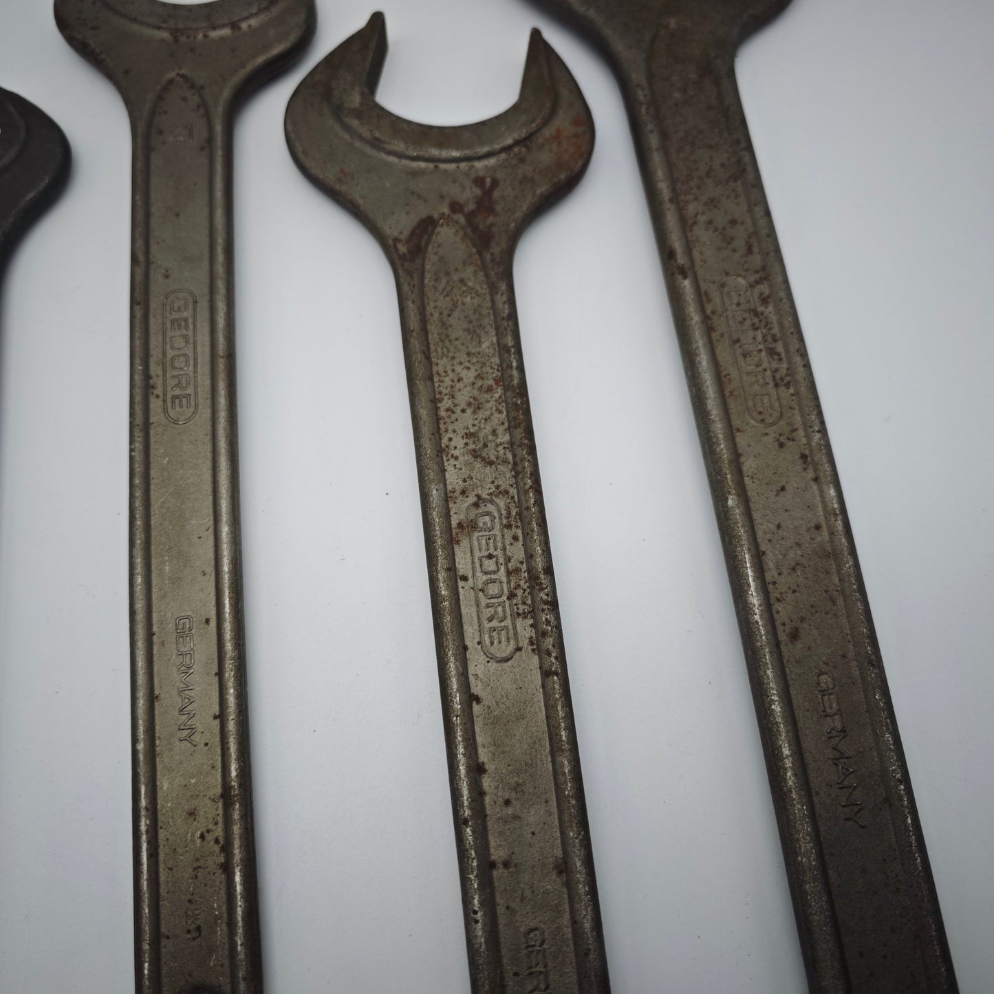 Gedore Maulschlüssel Set DIN 894 30–50 mm Stahl 5 Stück Industrie Werkzeug