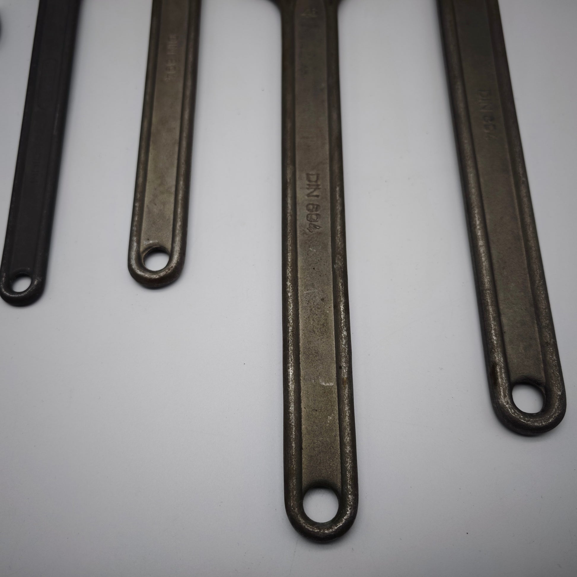 Gedore Maulschlüssel Set DIN 894 30–50 mm Stahl 5 Stück Industrie Werkzeug