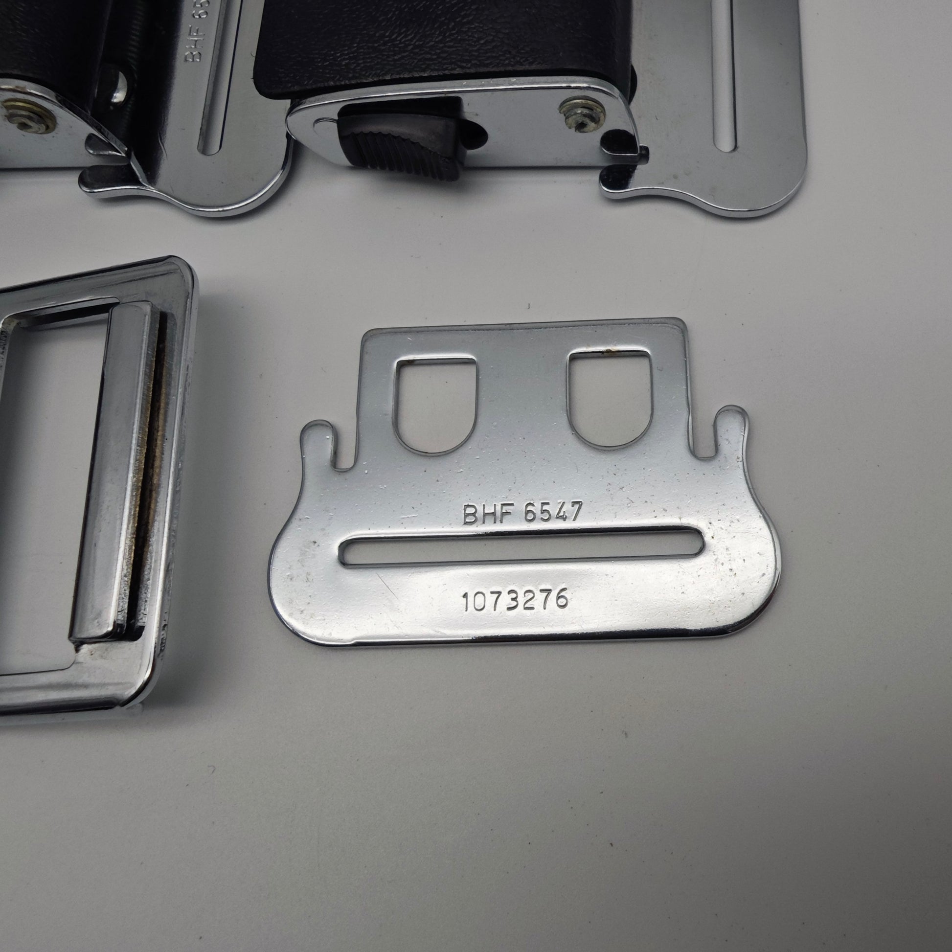 10x Geypa Lyfe Lok II Sicherheitsgurt Verschluss 1960er 1970er Metall Schwarz Oldtimer BHF 705119 Konvolut