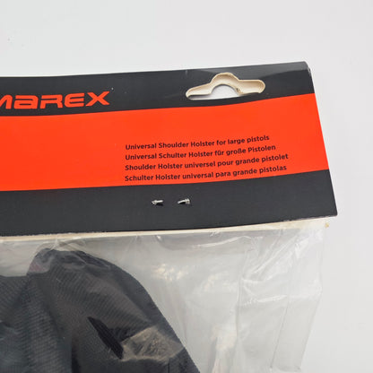 Umarex 2.5777 Universal Schulterholster aus Nylon für große Pistolen und Revolver mit Magazintaschen