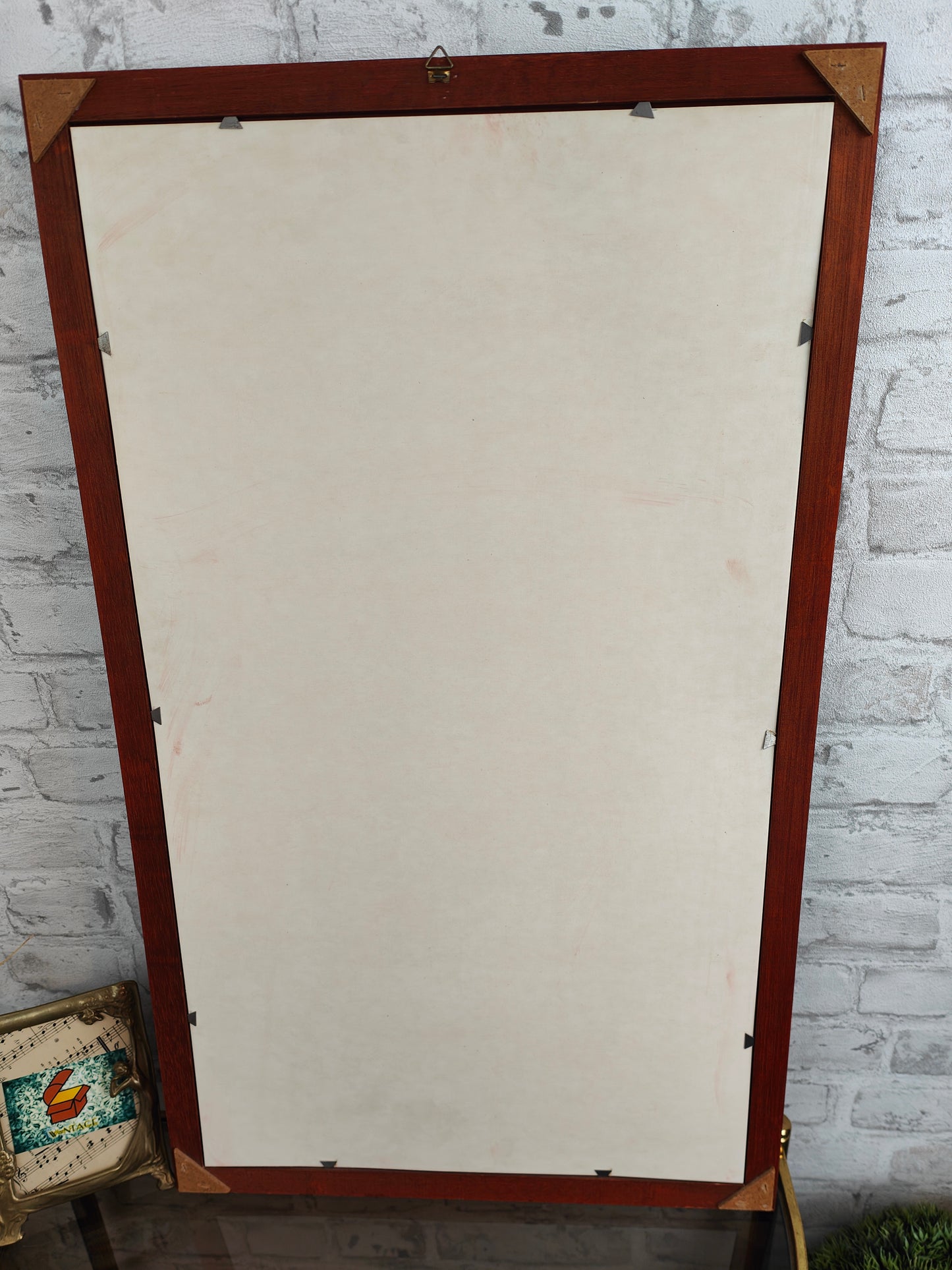 Werbespiegel Kraft 40 Jahre Erfolg Velveta Allgäu Jubiläum Reklame Spiegel Werbung Schild Rarität 60er Landhaus vintage advertising mirror