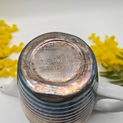 Kaffeekanne Bauscher mit Wärmehaube von WMF Bienenkorb Isolierkanne Kanne versilbert Mid Century Isolierkanne Warmhaltekanne vintage Kaffee