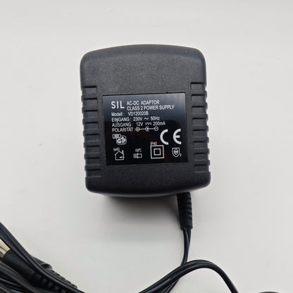 SIL VD120020B Ladekabel AC DC Adapter Ladegerät Netzteil Transformer