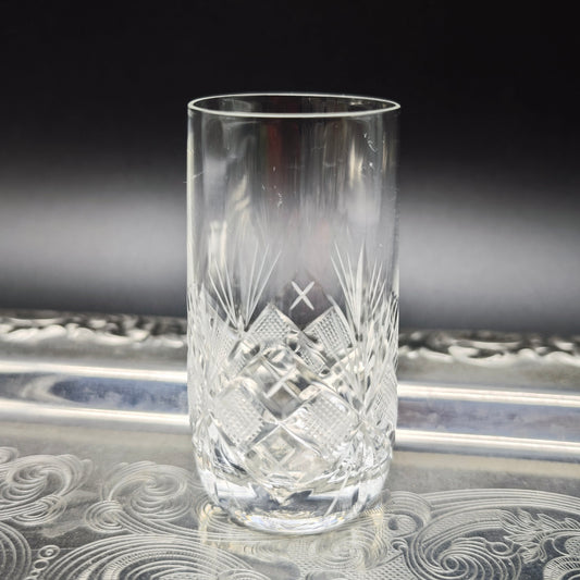 5x Schnapsgläser Stamper Shot Trinkglas handgeschliffen Kristallglas Bleikristall Hochzeit Dinner