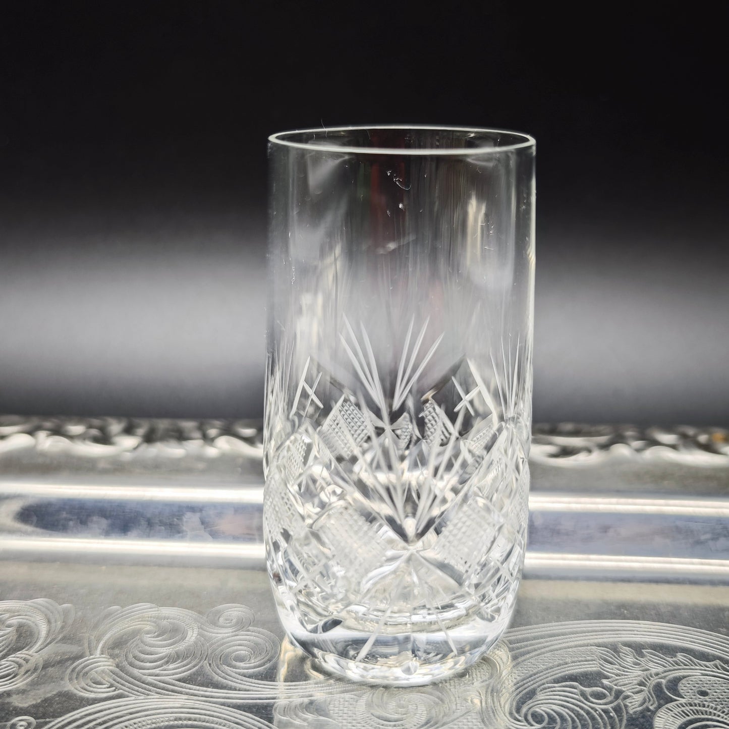 5x Schnapsgläser Stamper Shot Trinkglas handgeschliffen Kristallglas Bleikristall Hochzeit Dinner