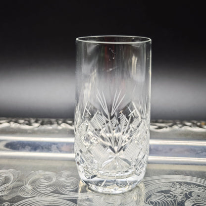 5x Schnapsgläser Stamper Shot Trinkglas handgeschliffen Kristallglas Bleikristall Hochzeit Dinner