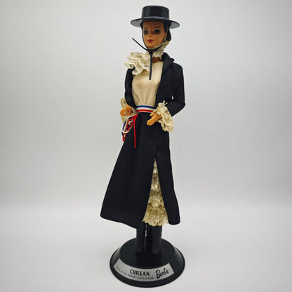 Chilenische Barbie Collectibles Aufsteller Dolls of the world Chile 1997 Sammlerfigur Vintage-Spielzeug Sammlerstück