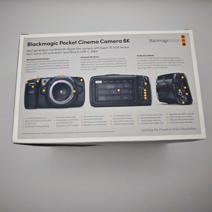 Blackmagic Design Pocket Cinema Camera 6K BMPCC6K