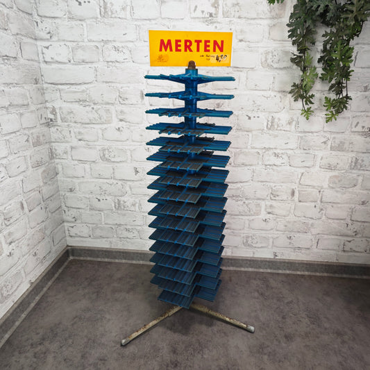 Merten Display Aufsteller Vintage Figurenständer Modellbau Kunststoff Laden
