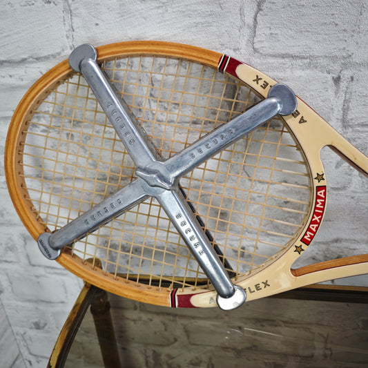 Tennisschläger Maxima Aeroflex 13 mit Secura Rahmen 70er Deko Sport vintage