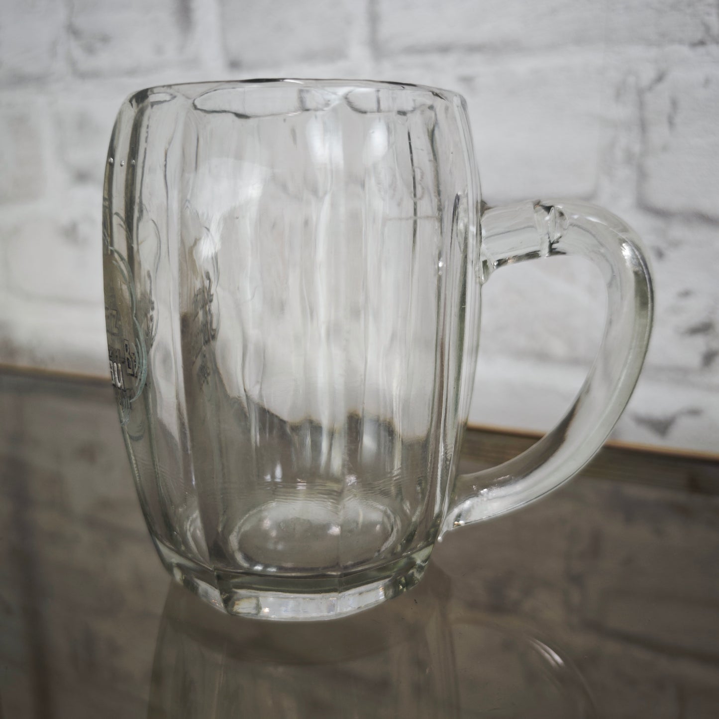 Schwartz-Storchen Bräu Speyer Bierkrug Seidel Glas 0,3l Sammler Brauerei