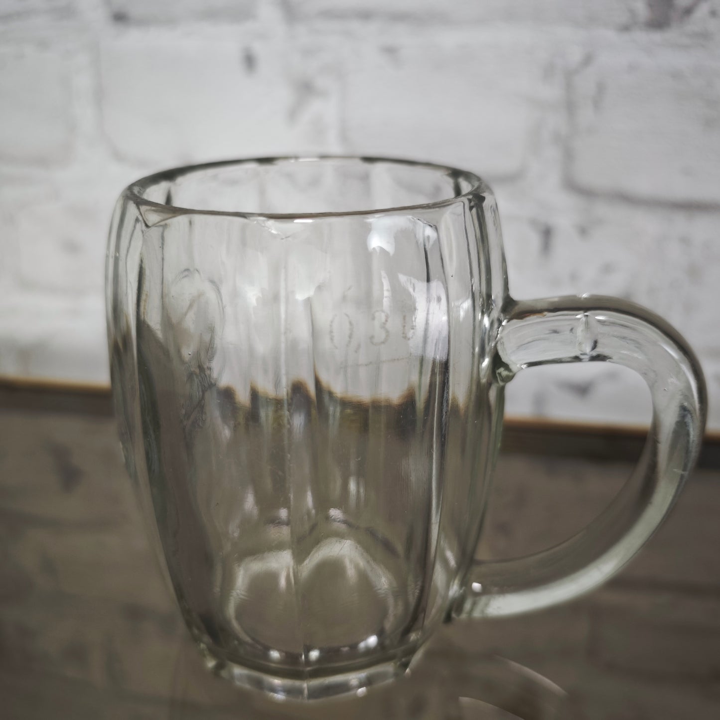 Schwartz-Storchen Bräu Speyer Bierkrug Seidel Glas 0,3l Sammler Brauerei