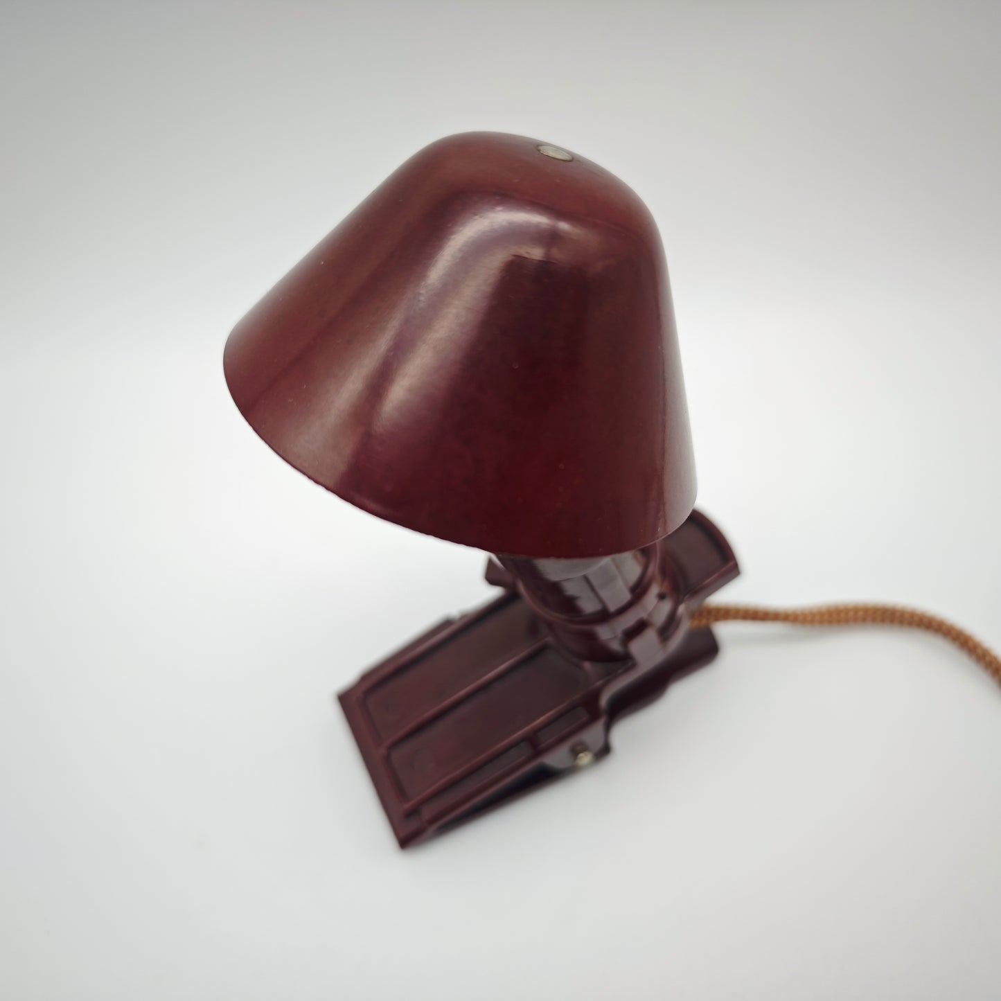 Tischlampe Pilz Klemmlampe Leuchte Bakelit Leseleuchte Mid Century 50er