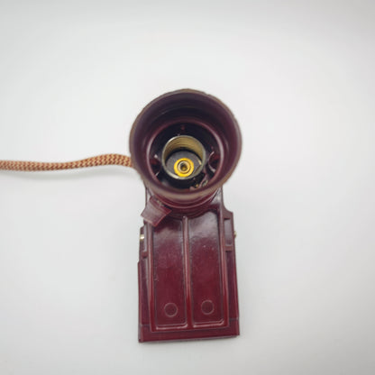 Tischlampe Pilz Klemmlampe Leuchte Bakelit Leseleuchte Mid Century 50er