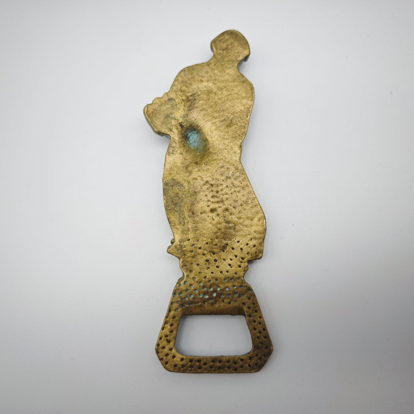 Flaschenöffner griechische Figur Gelehrter Amphore Sammlerstück Bar Vintage Barzubehör Mythologie antik