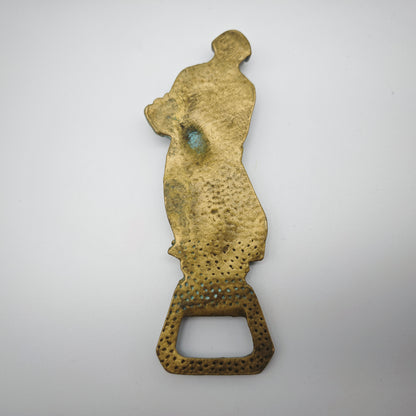 Flaschenöffner griechische Figur Gelehrter Amphore Sammlerstück Bar Vintage Barzubehör Mythologie antik