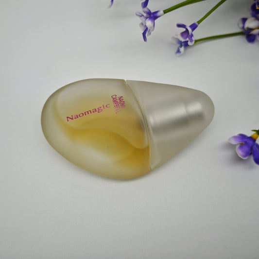 Naomi Campbell Naomagic Eau de Toilette 15 ml Vintage Parfumflakon Glas Sammlerstück Duftklassiker