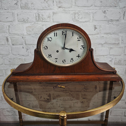 Junghans Kaminuhr Buffetuhr Württemberg B42 Pendeluhr mechanisch Holzgehäuse 53 cm