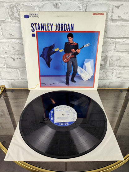 Stanley Jordan Magic Touch 1985 Blue Note Jazz Vinyl LP 064-240309 Record