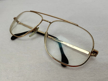 Marwitz Brille 56-15 BB5 5757 74 135 goldfarben vintage klassisch Vintagebrille Herren