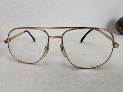 Marwitz Brille 56-15 BB5 5757 74 135 goldfarben vintage klassisch Vintagebrille Herren