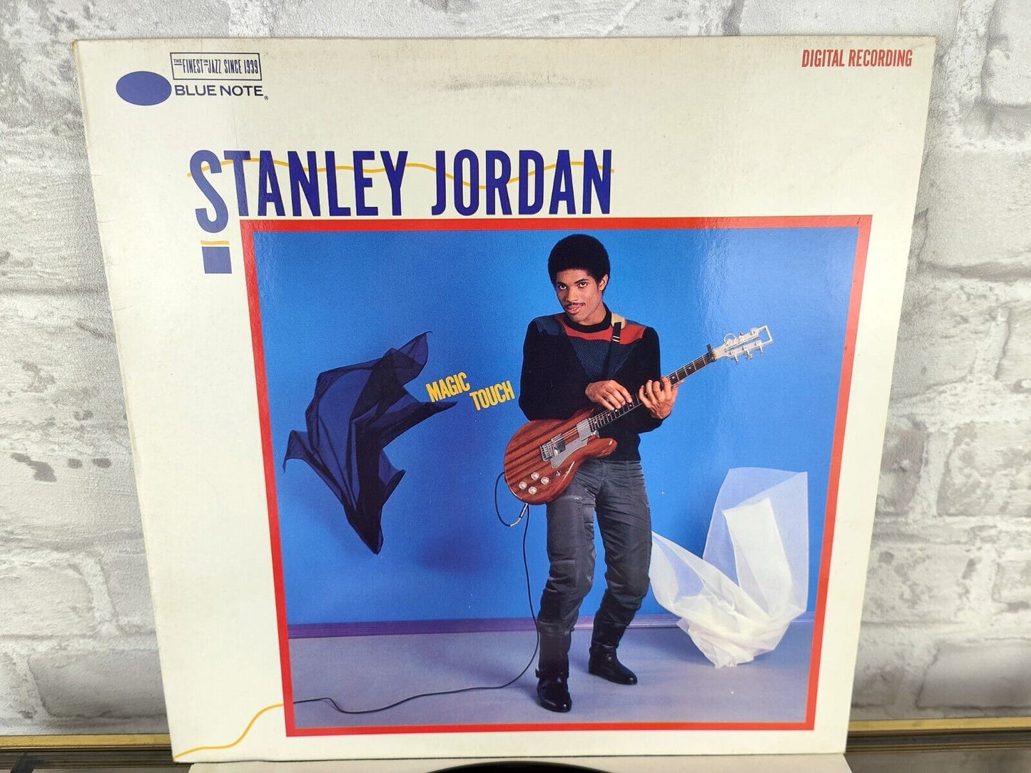 Stanley Jordan Magic Touch 1985 Blue Note Jazz Vinyl LP 064-240309 Record