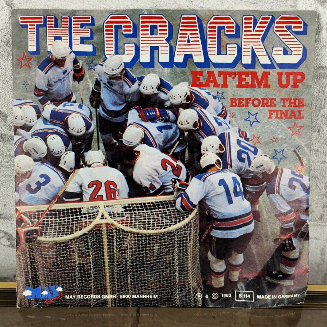 The Cracks Eat 'Em Up 7" Single VG+ Vinyl Record Schallplatte