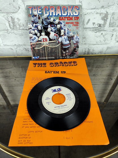 The Cracks Eat 'Em Up 7" Single VG+ Vinyl Record Schallplatte