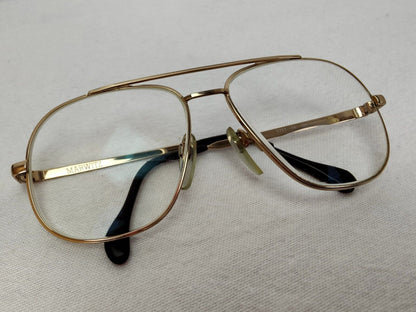 Marwitz Brille 56-15 BB5 5757 74 135 goldfarben vintage klassisch Vintagebrille Herren